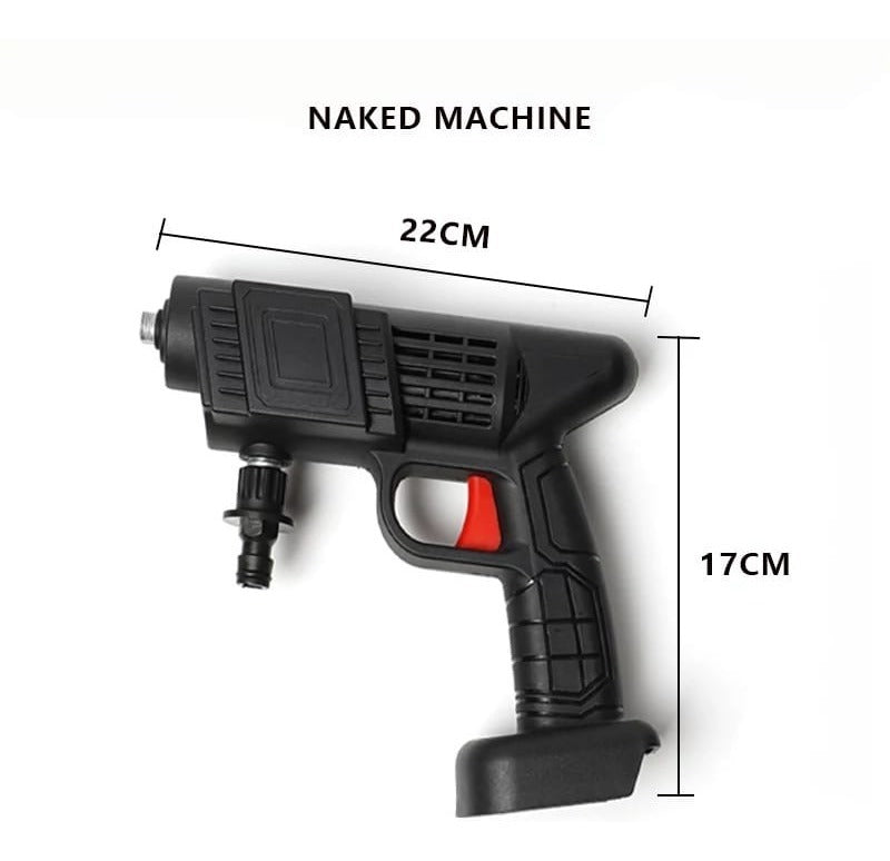 Lavadora de Alta Pressão Sem Fio -Para Lavagem de Carros, Calçadas entre outros
