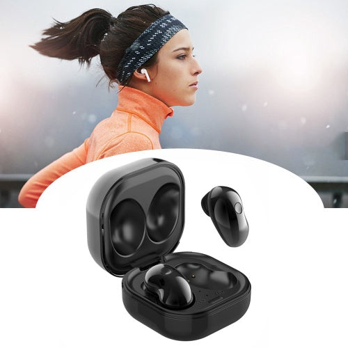 Fone de ouvido bluetooth S6 plus in-ear sem fio prova d água com microfone